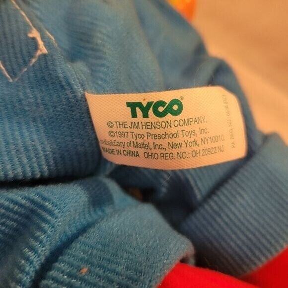 Sesame Street Ernie I Love Duckie Lights Music Stuffed Plush 1997 Tyco Vintage - Picture 6 of 12